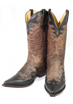 JUAREZ OILY BROWN LEATHER MAN GOWEST BOOTS