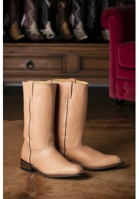 LAFAYETTE BOTTES GOWEST CUIR VEGETAL COGNAC
