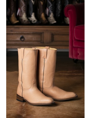 LAFAYETTE BOTTES GOWEST CUIR VEGETAL COGNAC