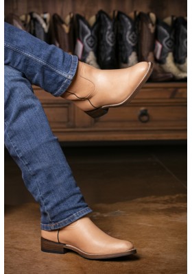 LAFAYETTE BOTTES GOWEST CUIR VEGETAL COGNAC