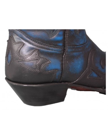 JUAREZ 2 NOIR BLEU HOMME GOWEST SANTIAG