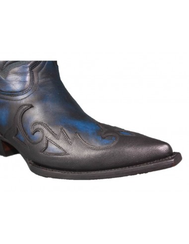 JUAREZ 2 NOIR BLEU HOMME GOWEST SANTIAG