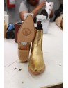 BOOTS GHOST GOLD WOMEN GOWEST SANTIAG
