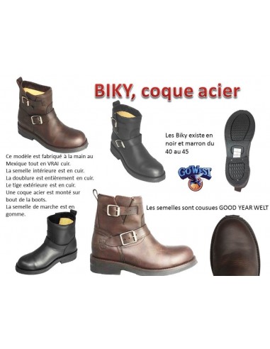 BIKY CRAZY CAFE UOMINI GOWEST SANTIAG MOTO