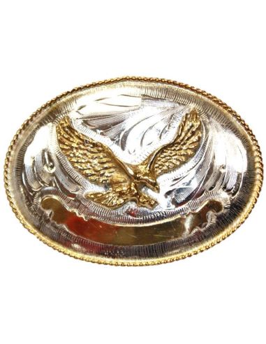 DIADEMA PEQUEÑA DE BÚFALO CON HEBILLA OVALADA DORADA DIADEMA PEQUEÑA DE BÚFALO CON HEBILLA OVALADA DORADA