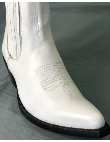 LUISA (LOLITA) WHITE BLACK SOLE WOMEN GOWEST SANTIAG