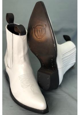 LUISA (LOLITA) WHITE BLACK SOLE WOMEN GOWEST SANTIAG