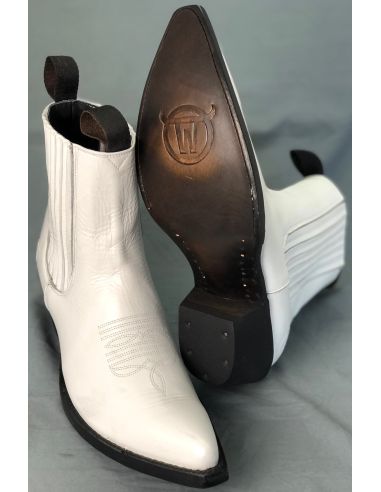 LUISA (LOLITA) WHITE BLACK SOLE WOMEN GOWEST SANTIAG