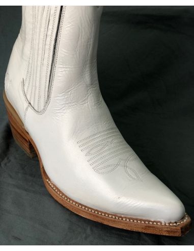 LUISA (LOLITA) BIANCO NATURALE SUOLA DONNA GOWEST SANTIAG