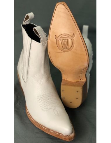 LUISA (LOLITA) WHITE NATURAL SOLE WOMEN GOWEST SANTIAG
