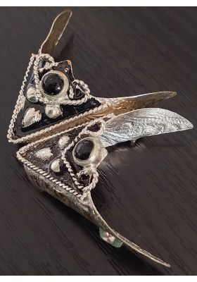 PUNTAS PARA BOTAS DE PERLA NEGRA PEQUEÑA