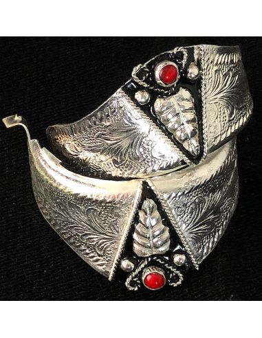 PROTECTION TALON BOTTE PERLE ROUGE