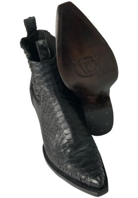 LUIS PYTHON NOIR HOMME GOWEST SANTIAG