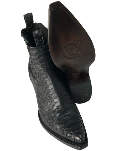 LUIS PYTHON NOIR HOMME GOWEST SANTIAG