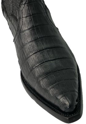 LUIS CROCODILE QUEUE NOIR HOMME GOWEST SANTIAG