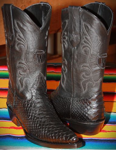 NEW MEXICO PYTHON NOIR HOMME GOWEST SANTIAG