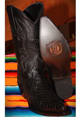 NEW MEXICO PYTHON NOIR HOMME GOWEST SANTIAG
