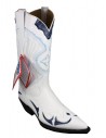 RIPORTO BLANCHE PYTHON BLEU FEMME GOWEST SANTIAG